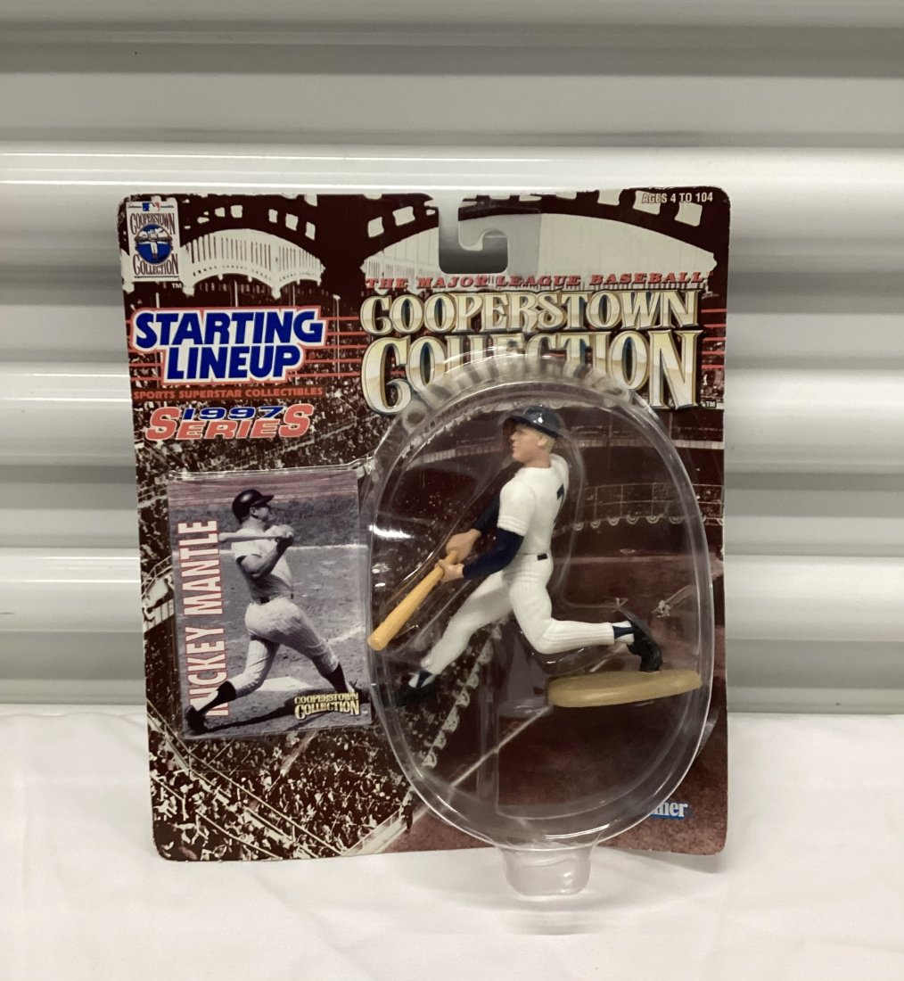 1997 Mickey Mantle Cooperstown Collection Starting Line up: 1997