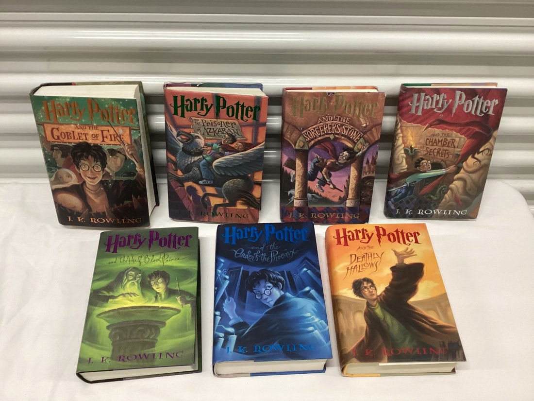 First American Edition & Other Hardcover Harry Potter Books (1 of 4)