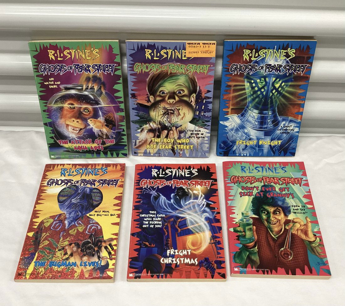 1990s R.L. Stine Ghosts of Fear Street First Editions First Printings (1 of 3)