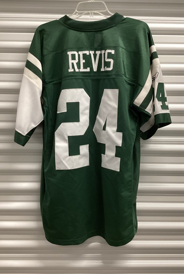 New York Jets NFL Equipment Reebok Revis Jersey (1 of 4)