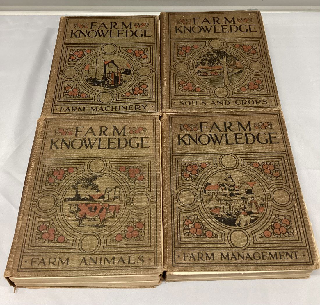 1919 Sears, Roebuck & Co. Farm Knowledge Four Volume Set (1 of 5)