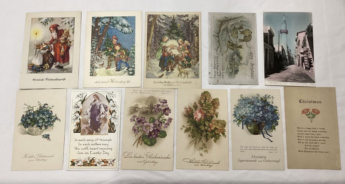 German Christmas & Easter Postcards (1 of 4)