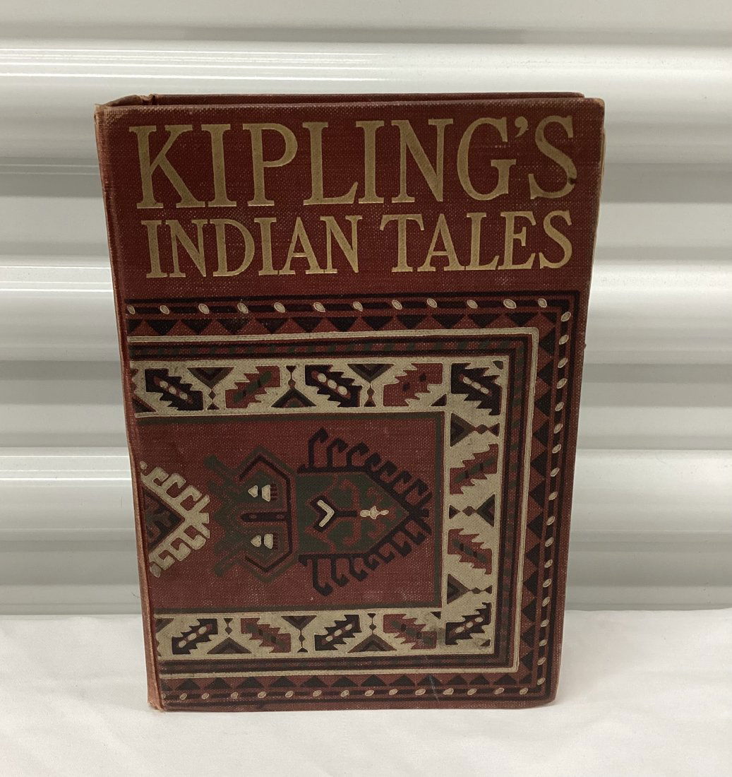 1899 Kipling’s Indian Tales Hardcover Oriental Edition (1 of 5)