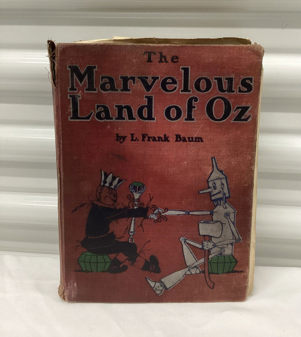 1904 The Marvelous Land of Oz L Frank Baum (1 of 8)