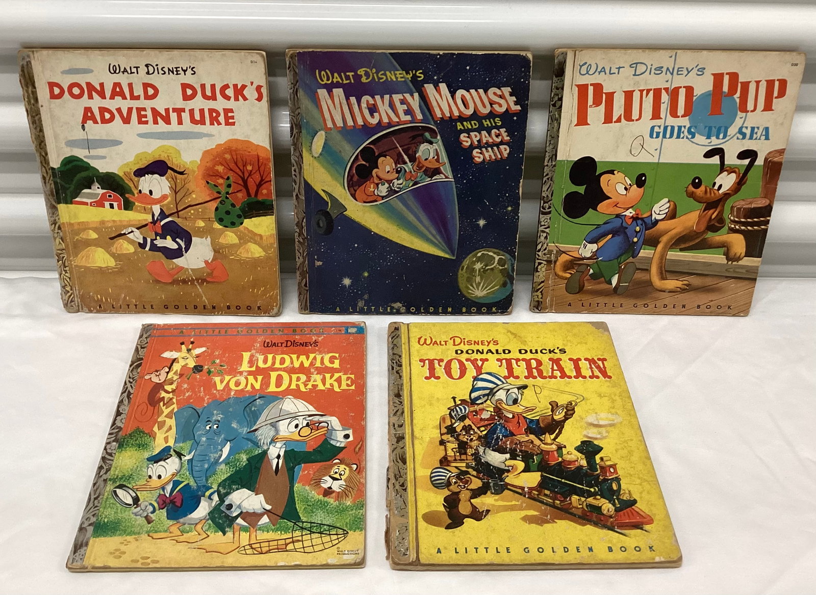 First Printing Walt Disney Little Golden Books (1 of 3)