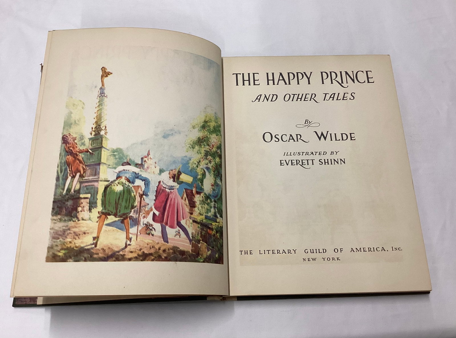 1940 Oscar Wilde The Happy Prince and Other Tales: Hard cover no dust jacket