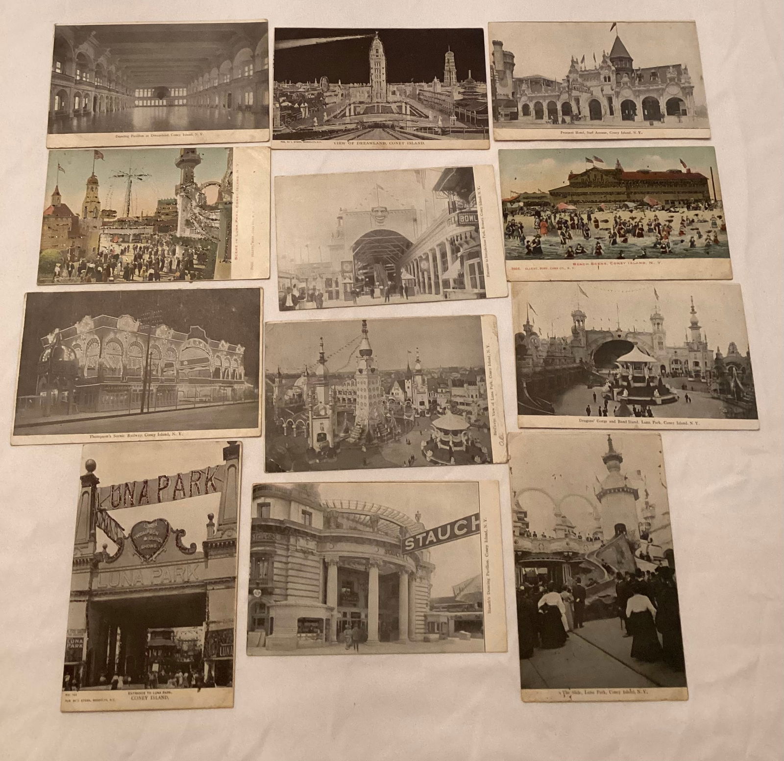 Antique Coney Island Luna Park Postcards (1 of 5)