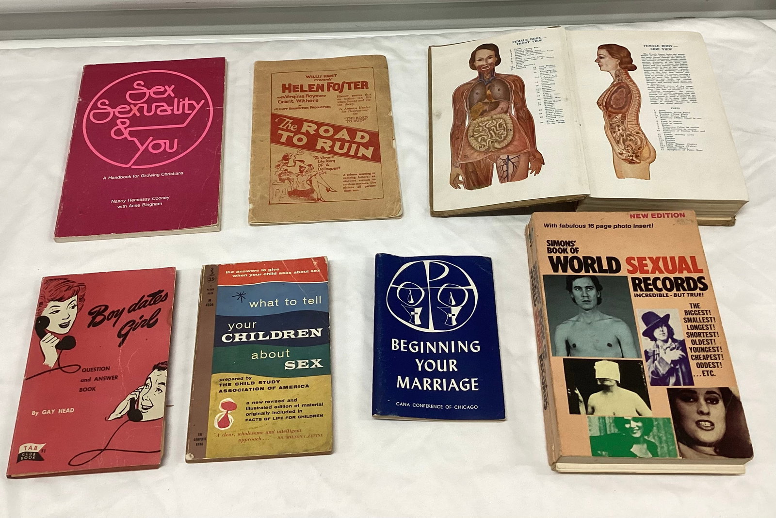 Vintage Sexuality Books: 1940s -70s