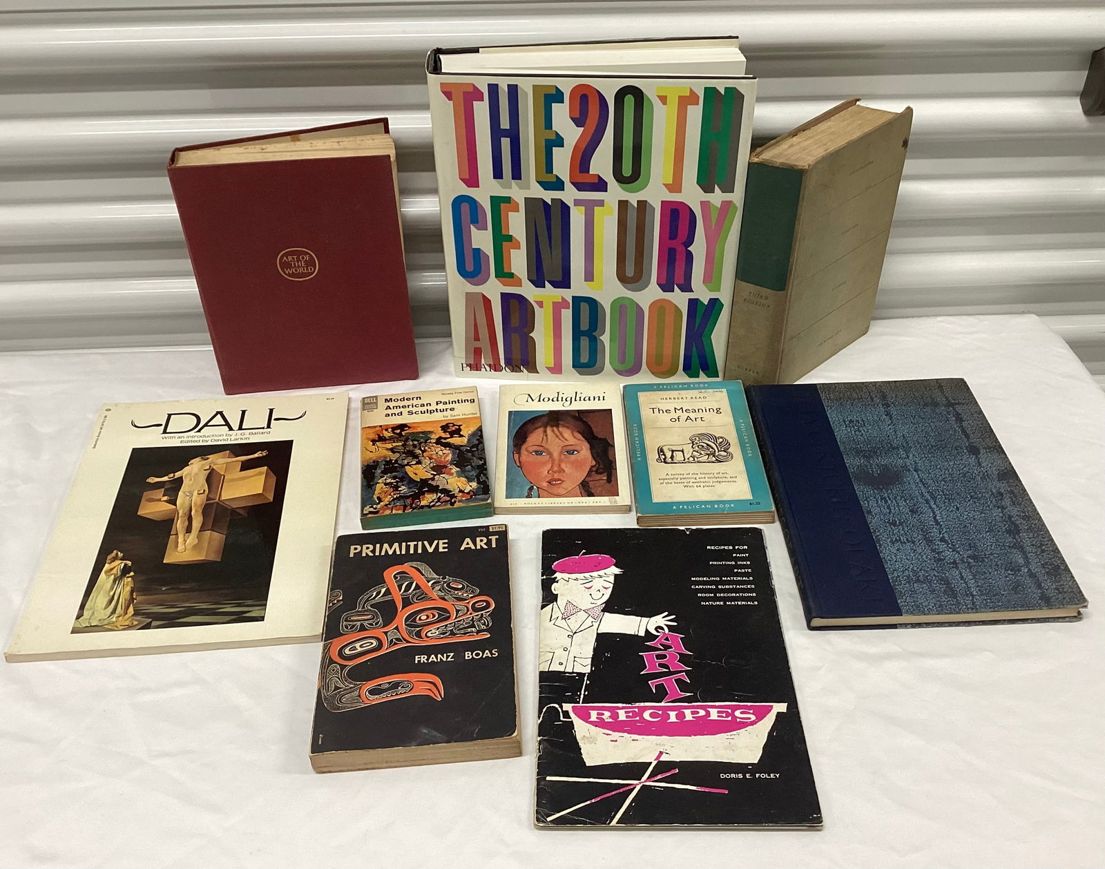 Vintage Art Books: Salvador Dali, Modigliani