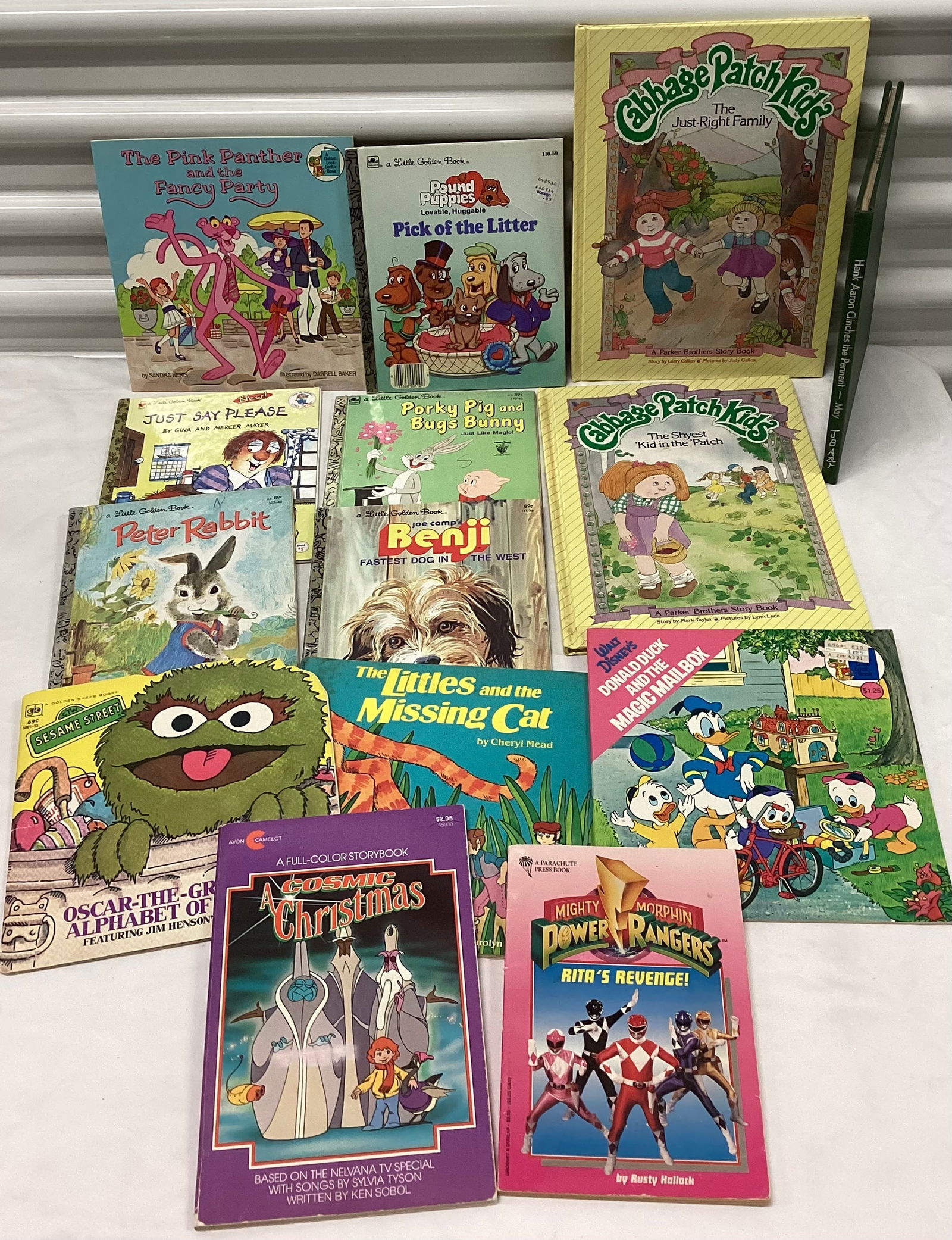 1970s, 80s Children’s Books: Power Rangers & Little Critters 1990s