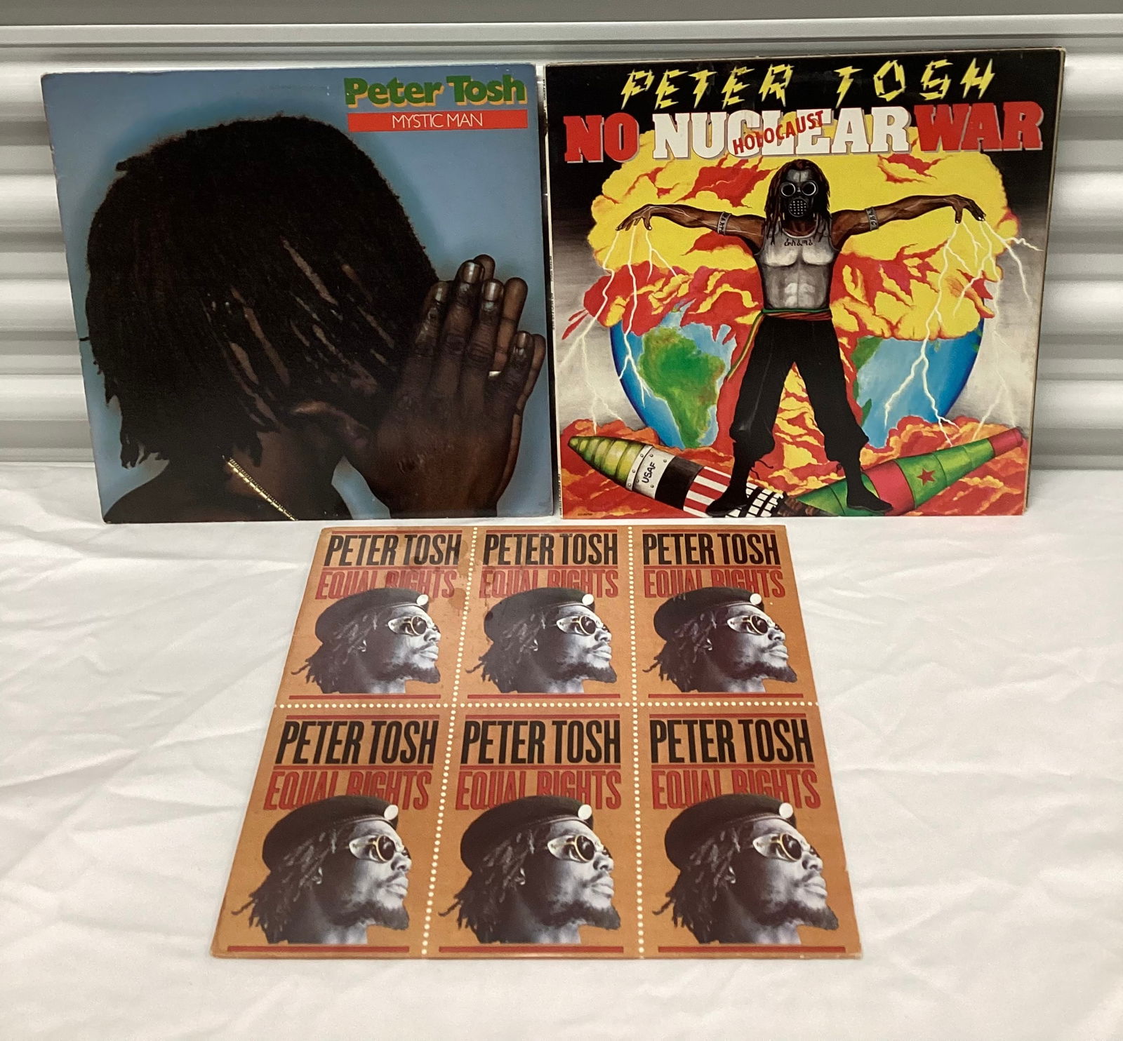 1970s-80s Peter Tosh Vinyl Records (1 of 2)