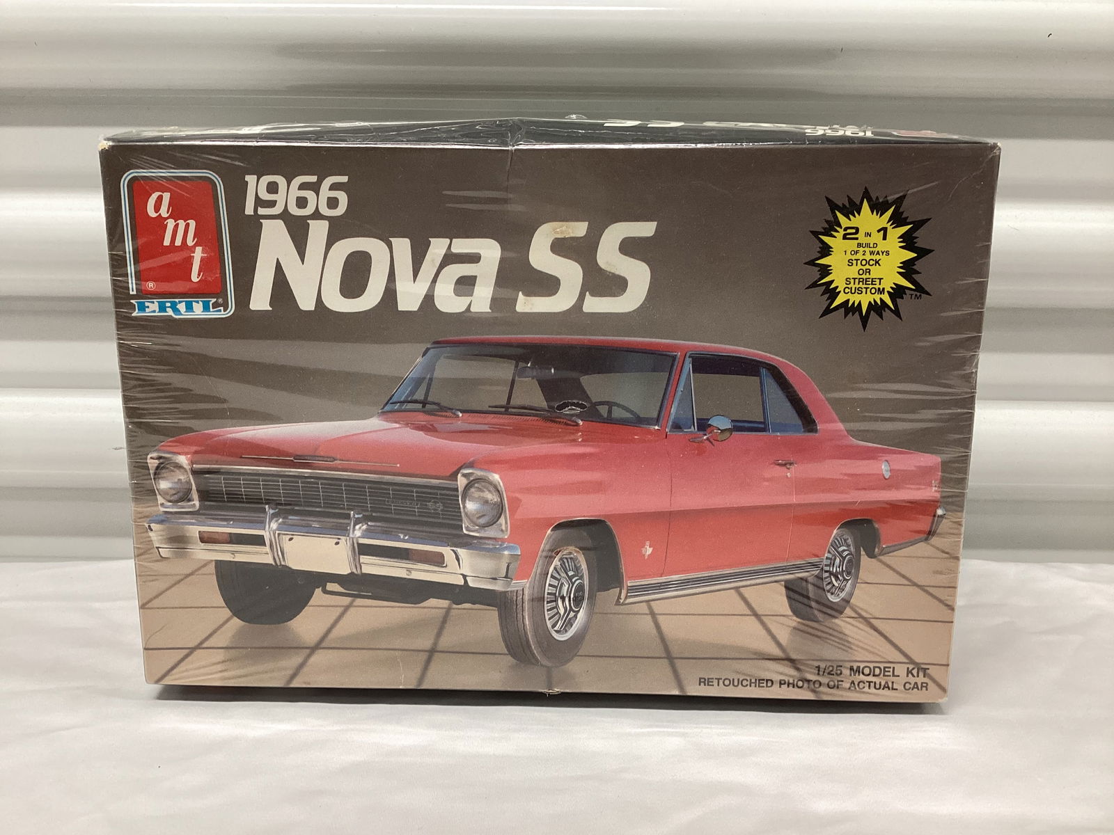 Sealed 1988 Amt Ertl 1966 Nova SS Model Kit (1 of 4)