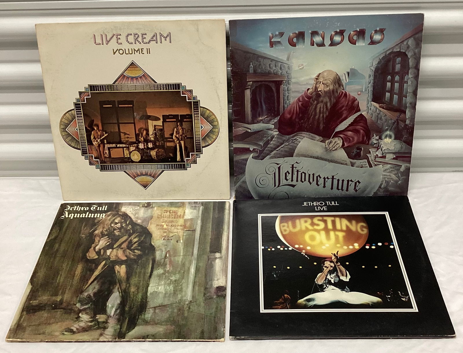 1970s Cream Kansas Jethro Tull Vinyl Records (1 of 2)