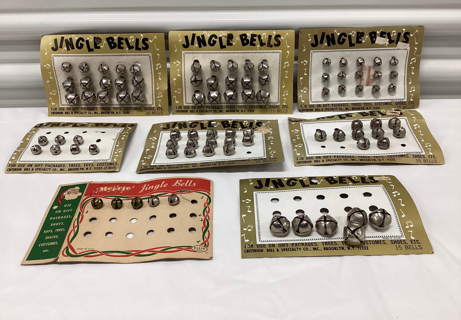 Vintage Jingle Bells: Made in the USA Criterion & Balso