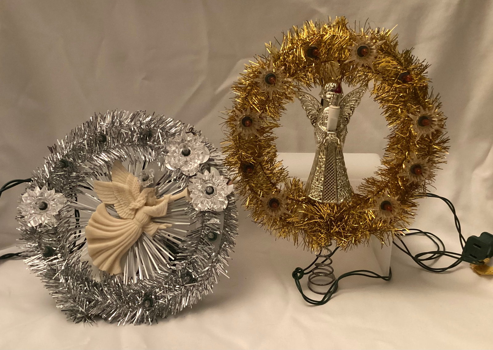 Vintage Angel Tree Toppers: 8 inches