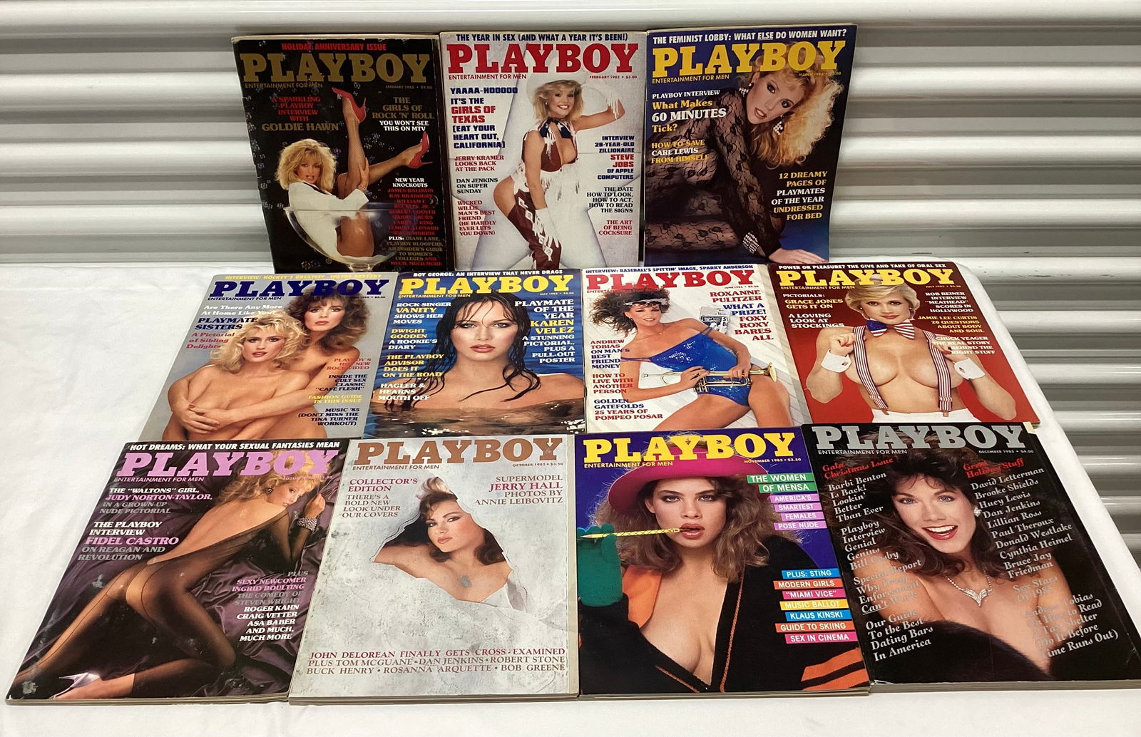 1985 Playboy Magazines (1 of 5)