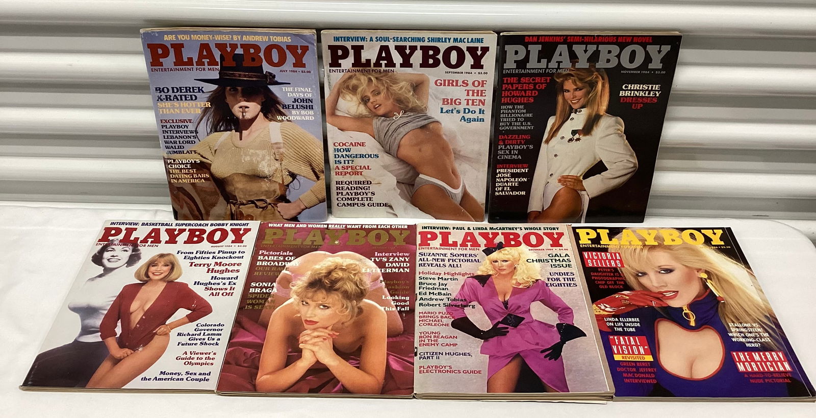 1980s Playboy Magazines (1 of 4)
