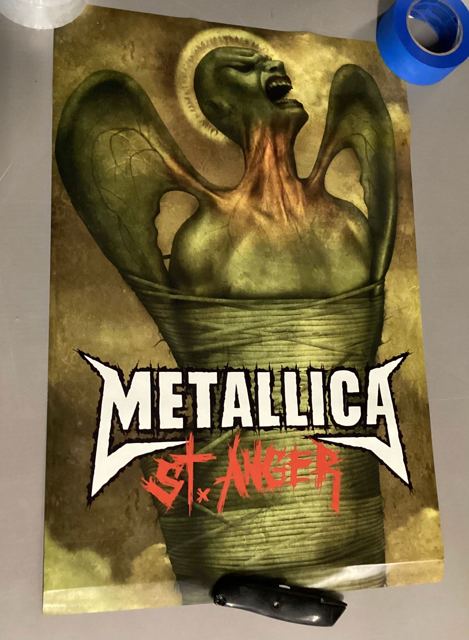 2003 Metallica Promotional Record Store Double Sided Poster (1 of 4)