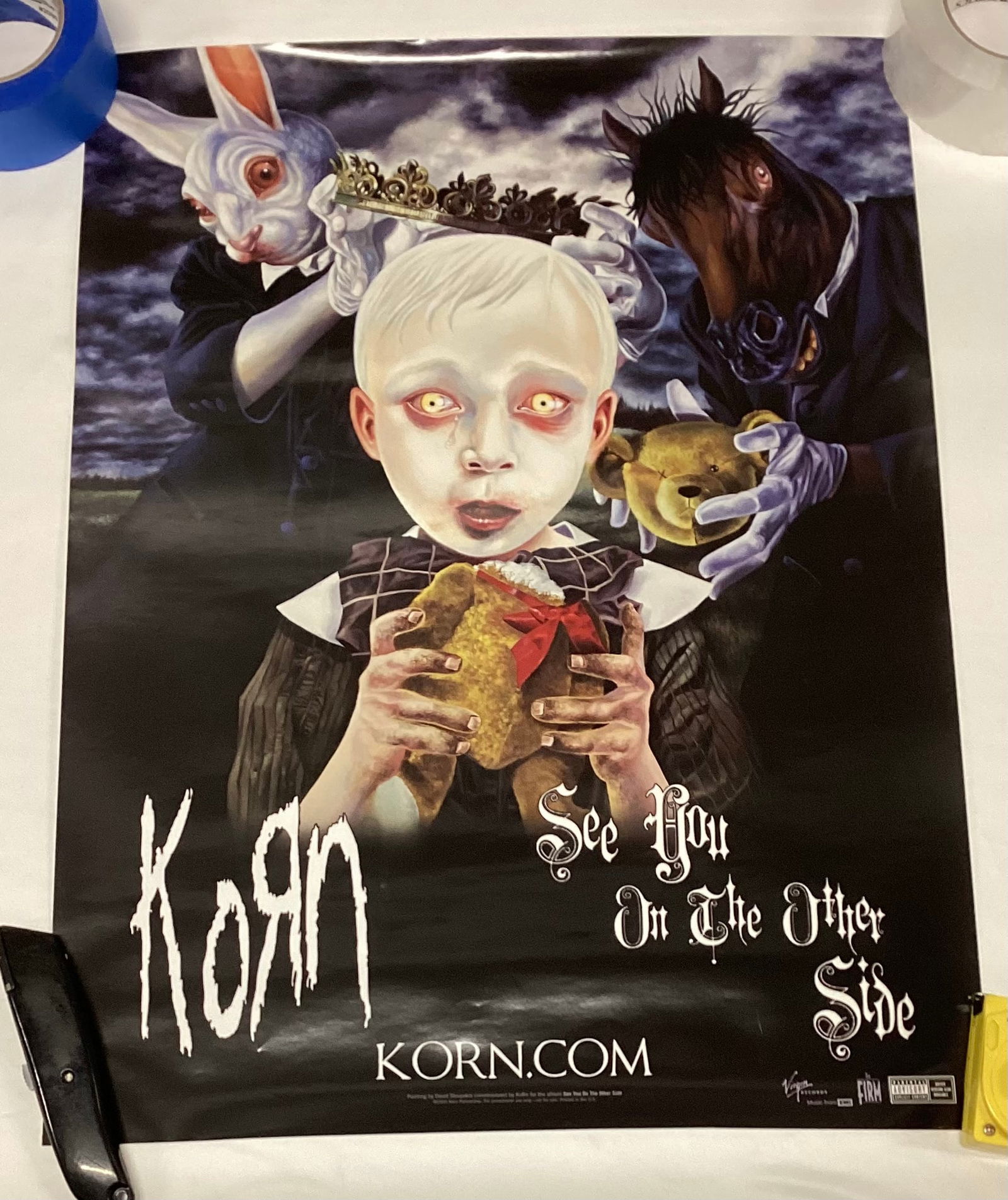 2005 Korn See You On The Other Side Promotional Poster (1 of 5)