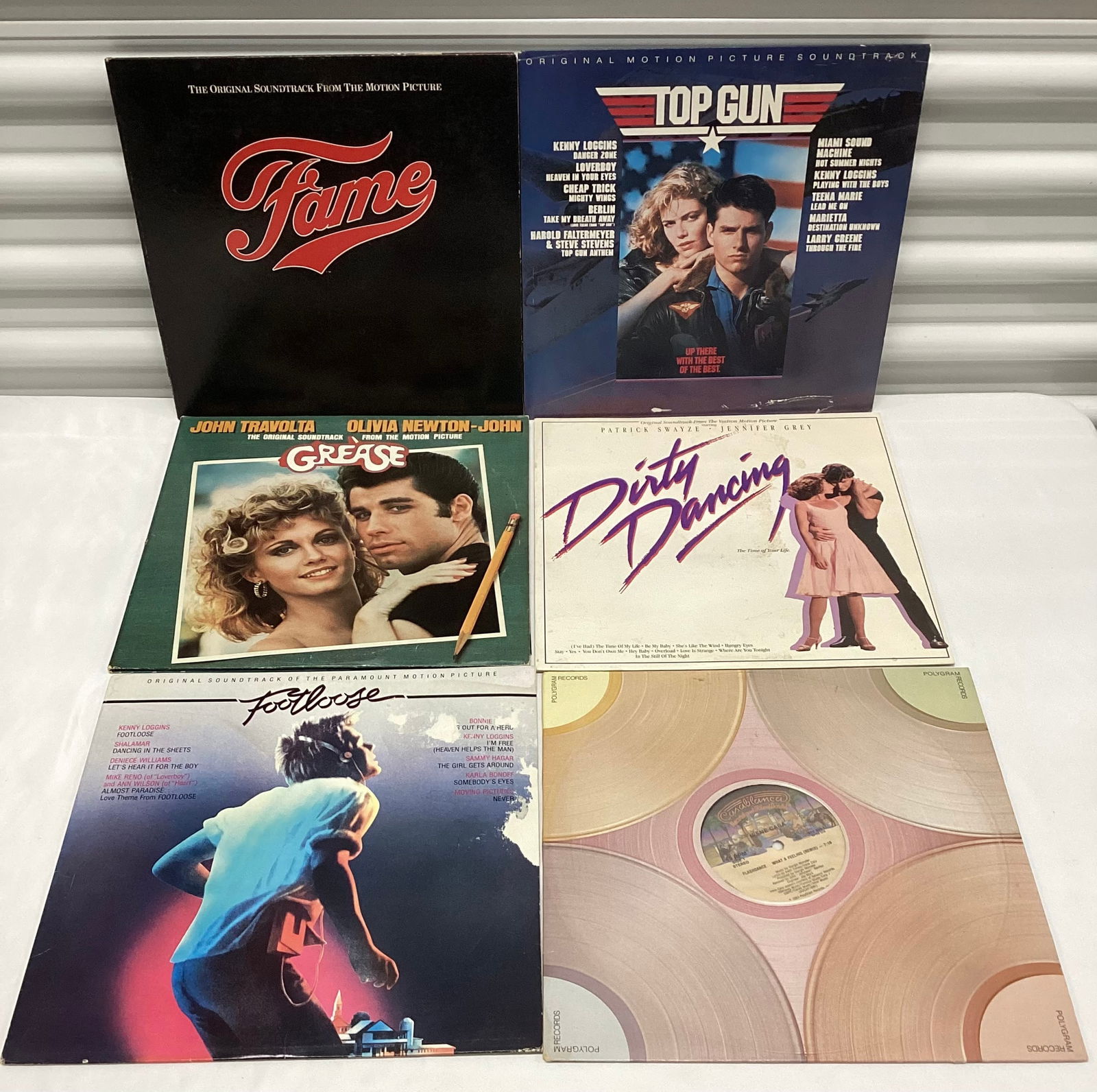1980s Soundtrack Vinyl Records (1 of 5)