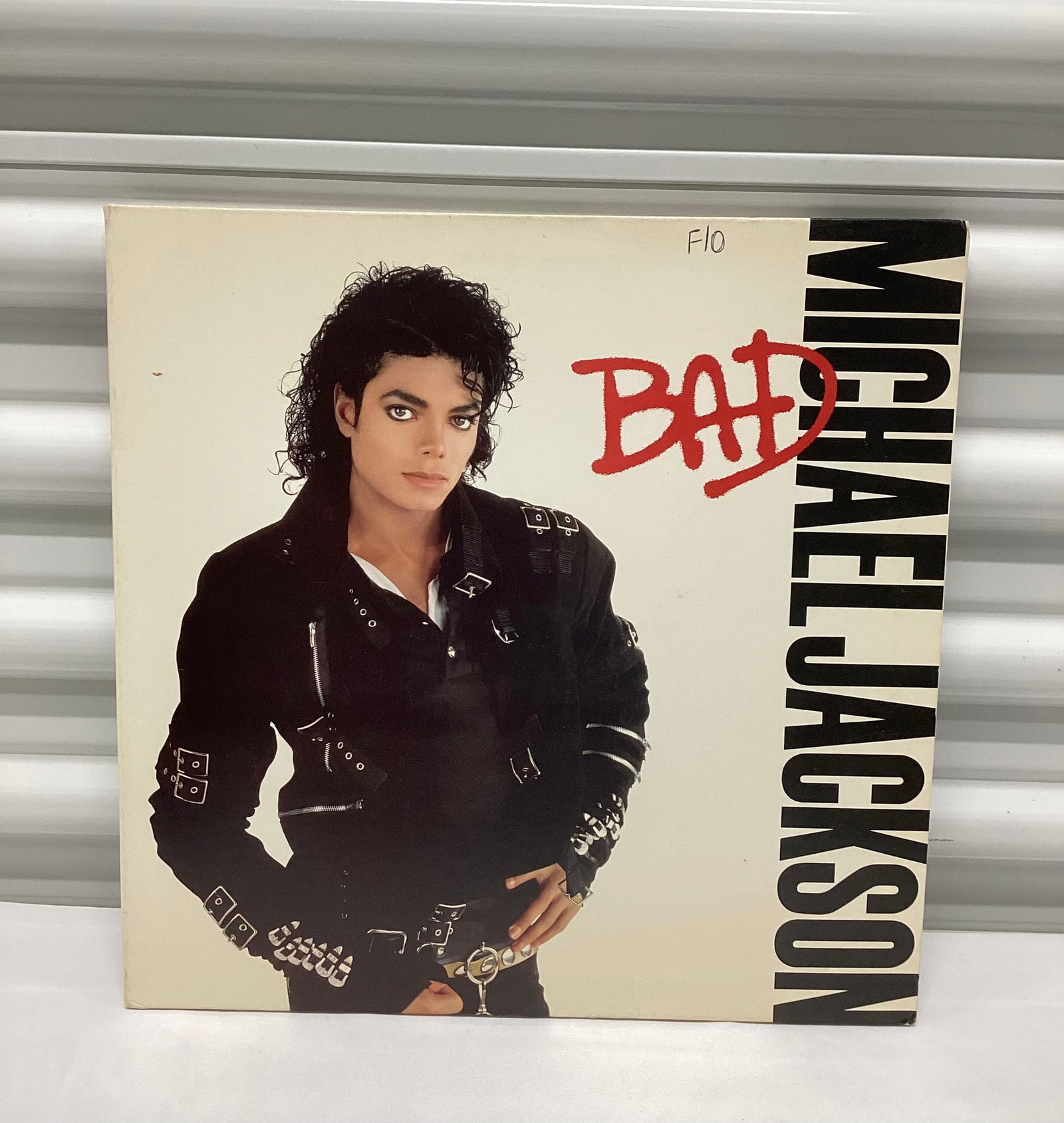 1987 Michael Jackson Bad Vinyl Records (1 of 3)
