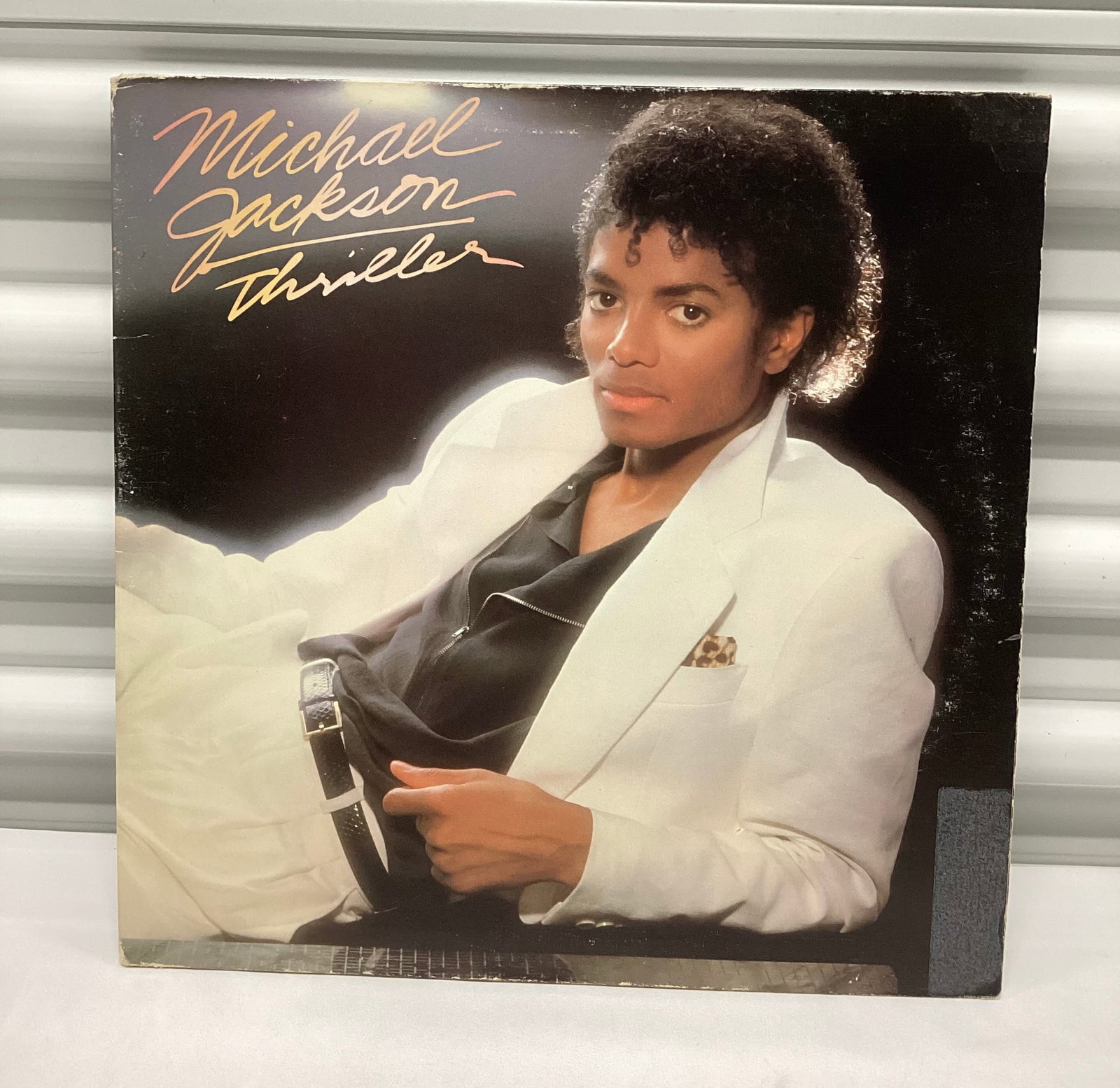 1982 Michael Jackson Thriller Vinyl Record (1 of 3)