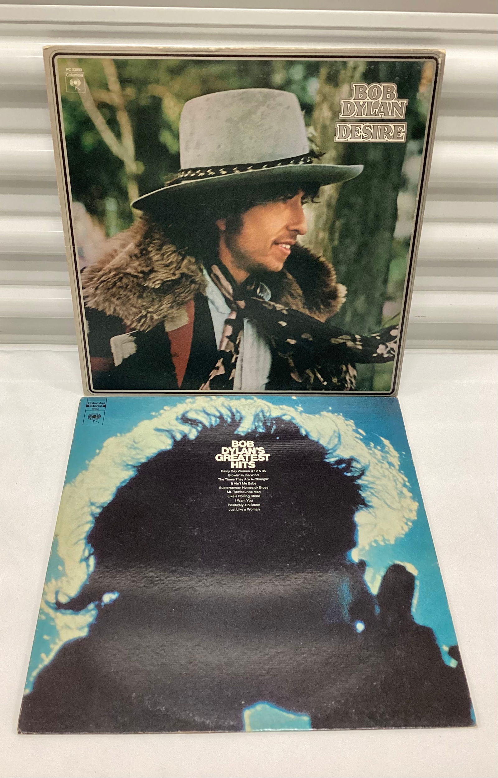 Vintage Bob Dylan Vinyl Records (1 of 3)