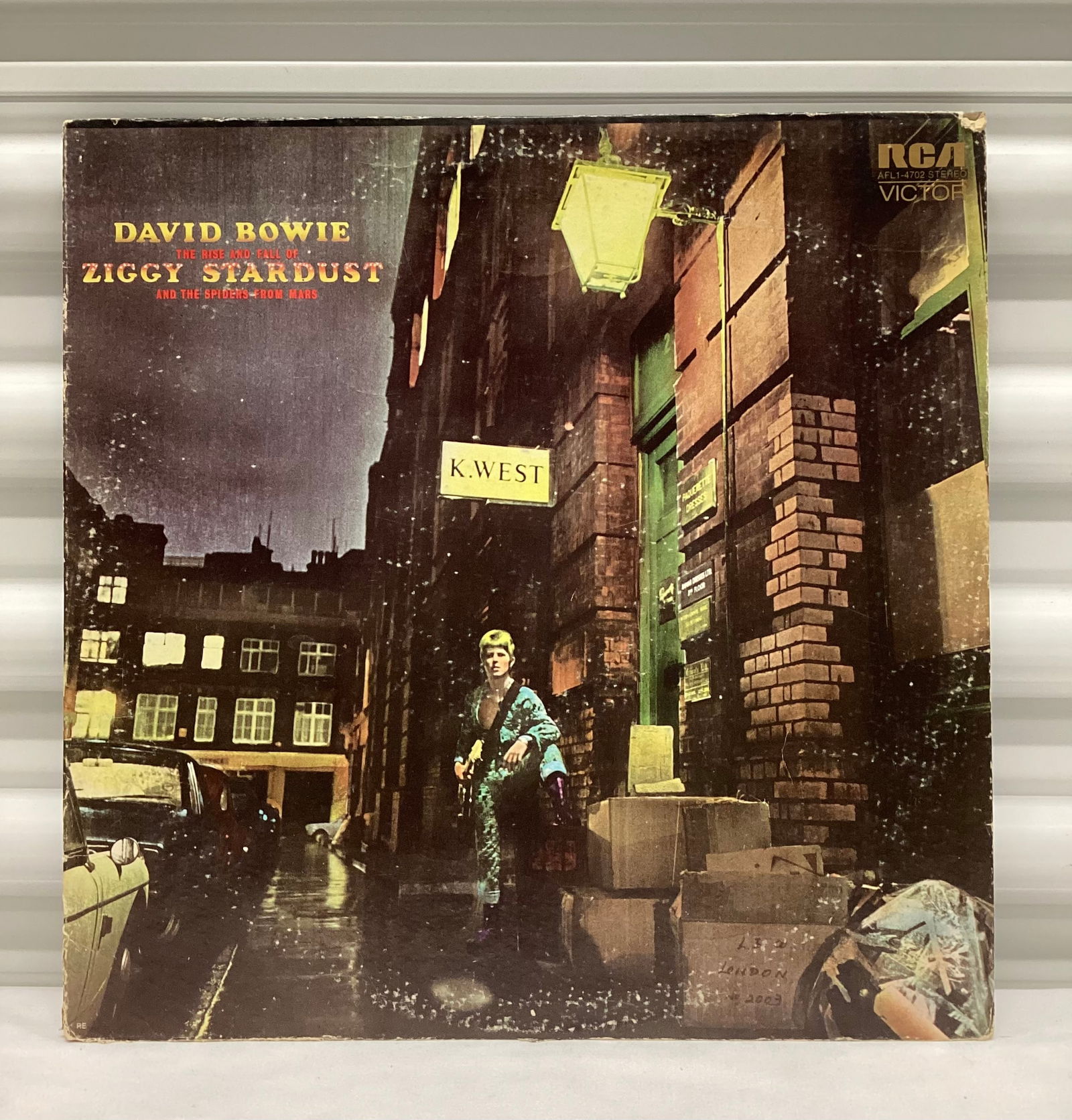 1972 David Bowie The Rise And Fall Of Ziggy Stardust Vinyl Record: All Unchecked - If you have a question about a specific record please ask prior to bidding