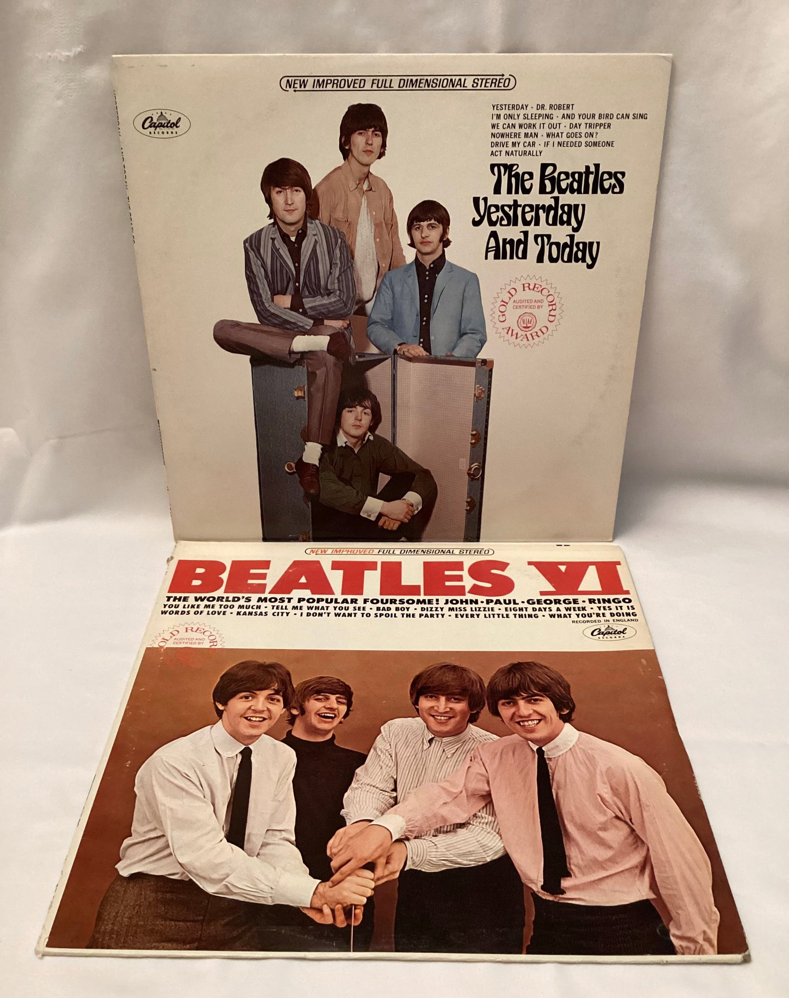 Vintage The Beatles Vinyl Records: All unchecked - If you have a question about a specific record, please ask prior to bidding