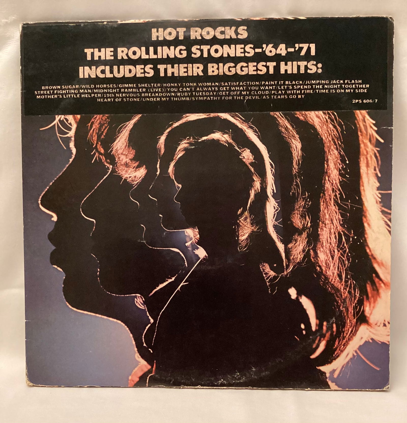 Vintage The Rolling Stones Hot Rocks Vinyl Record (1 of 3)