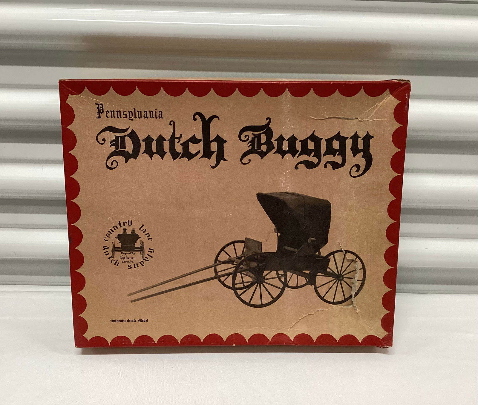 Pennsylvania Dutch Buggy Model Kit (1 of 3)