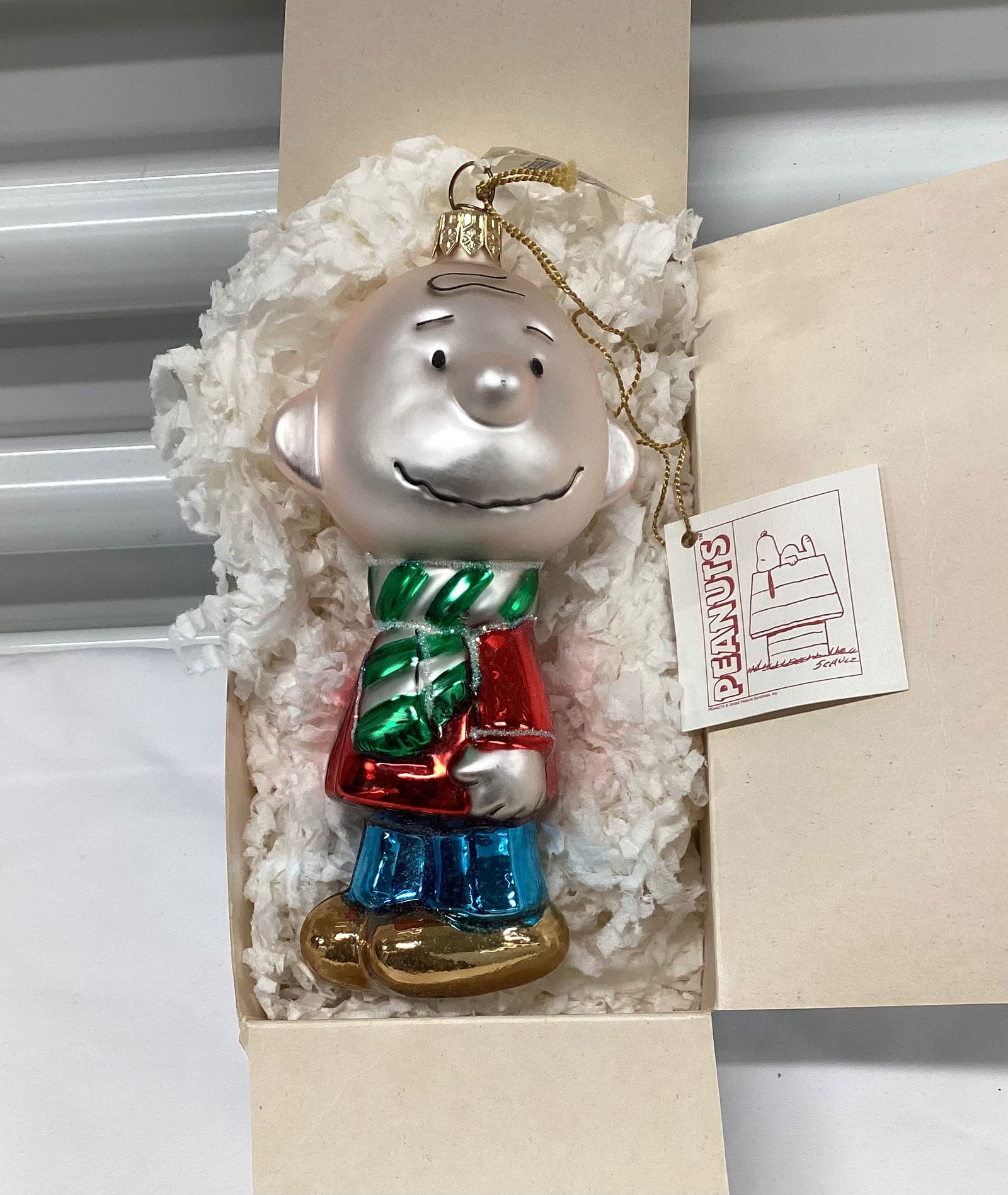 Kurt Adler Polonaise Collection Peanuts Charlie Brown Ornament (1 of 5)