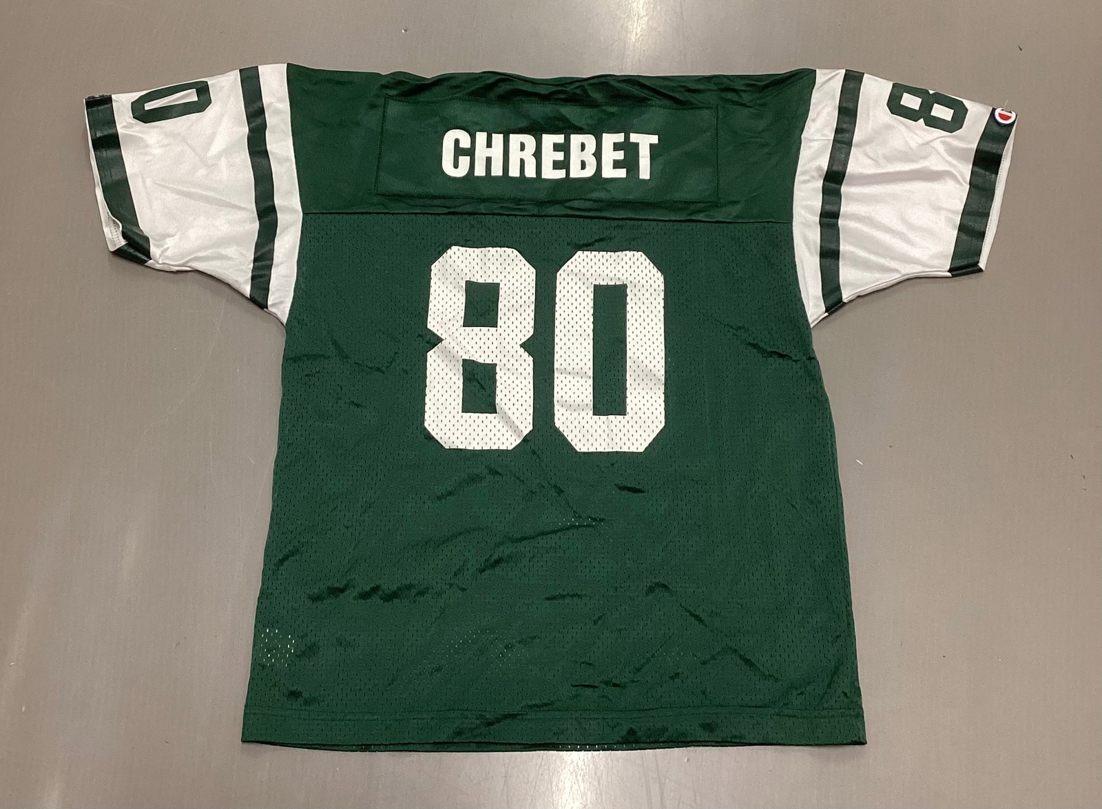 Vintage New York Jets Wayne Chrebet Champion Youth Jersey: Size L