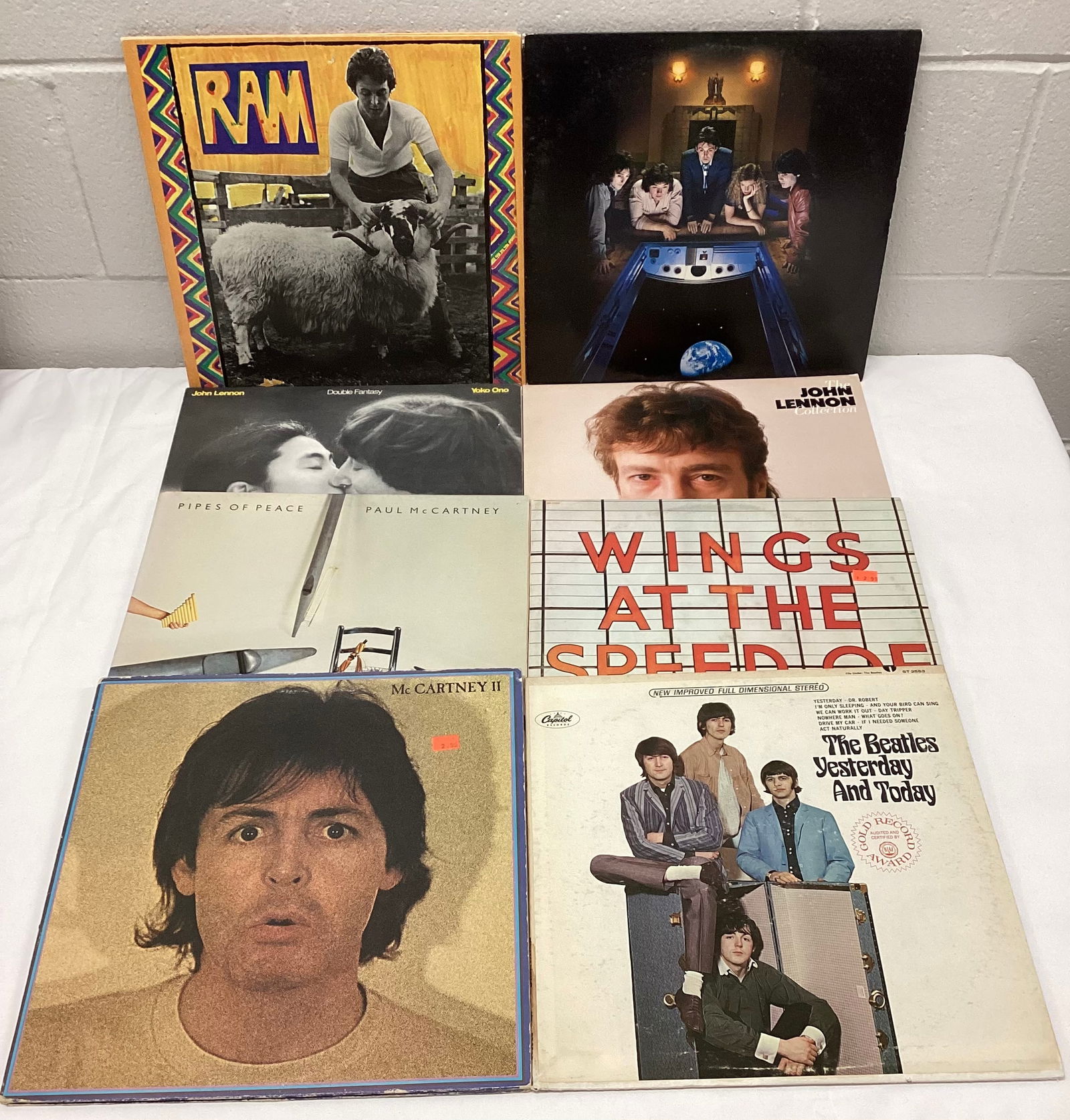Vintage Beatles, Paul McCartney, & John Lennon Vinyl Records (1 of 3)