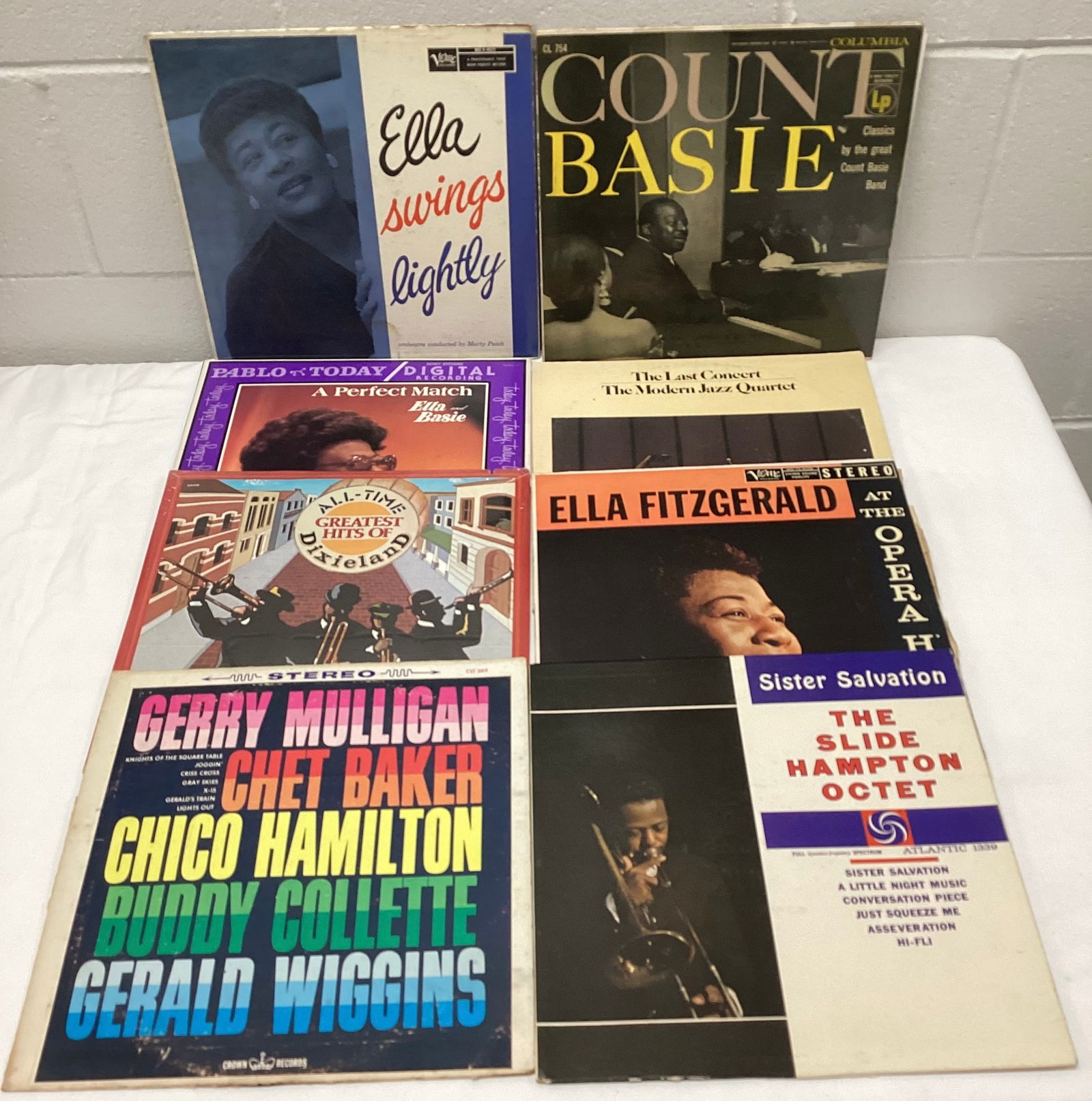 Ella Fitzgerald, Count Basie & Other Vinyl Records (1 of 3)