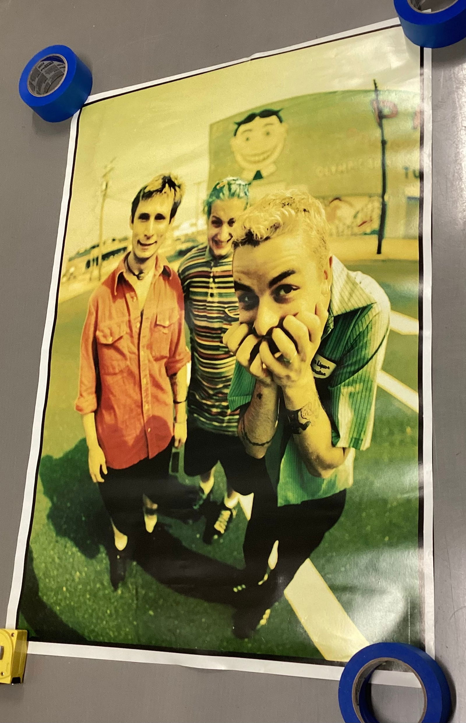 1994 Green Day Promotional Record Store Display Poster (1 of 5)