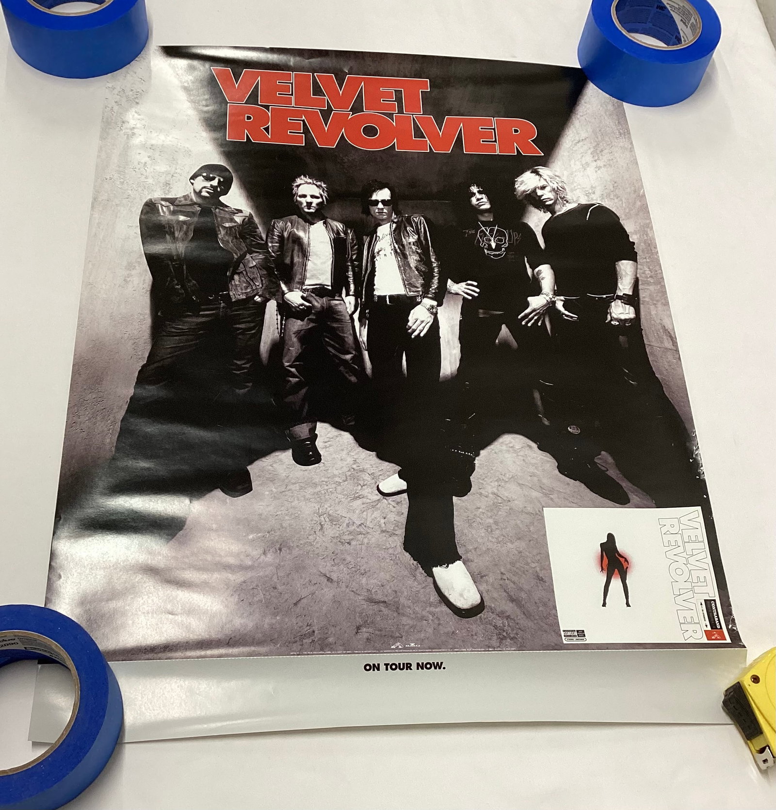 Velvet Revolver Scott Weiland Slash Promotional Record Store Display Poster: 24x18