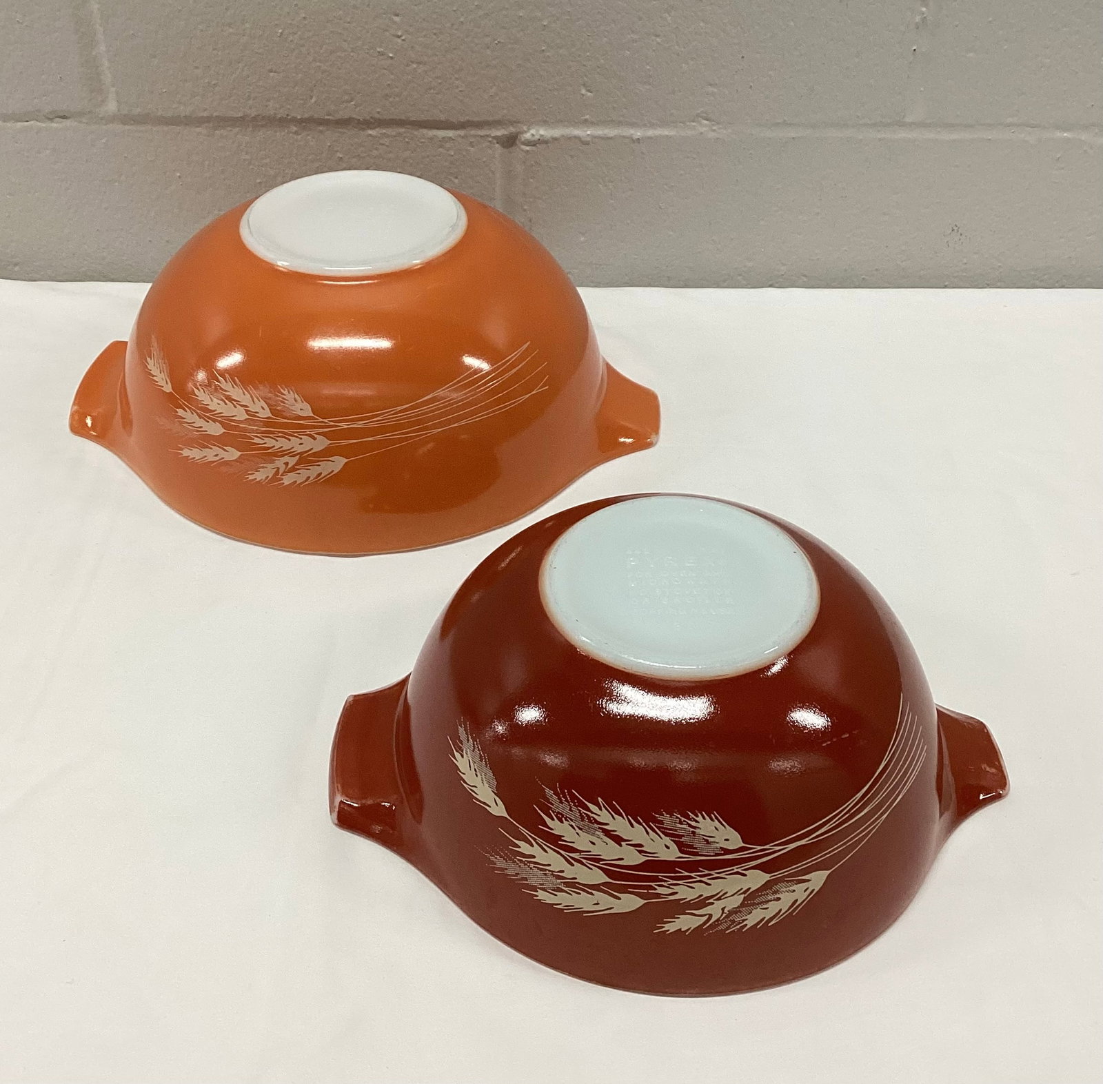 Pyrex Autumn Harvest Cinderella Bowls: 443 & 442