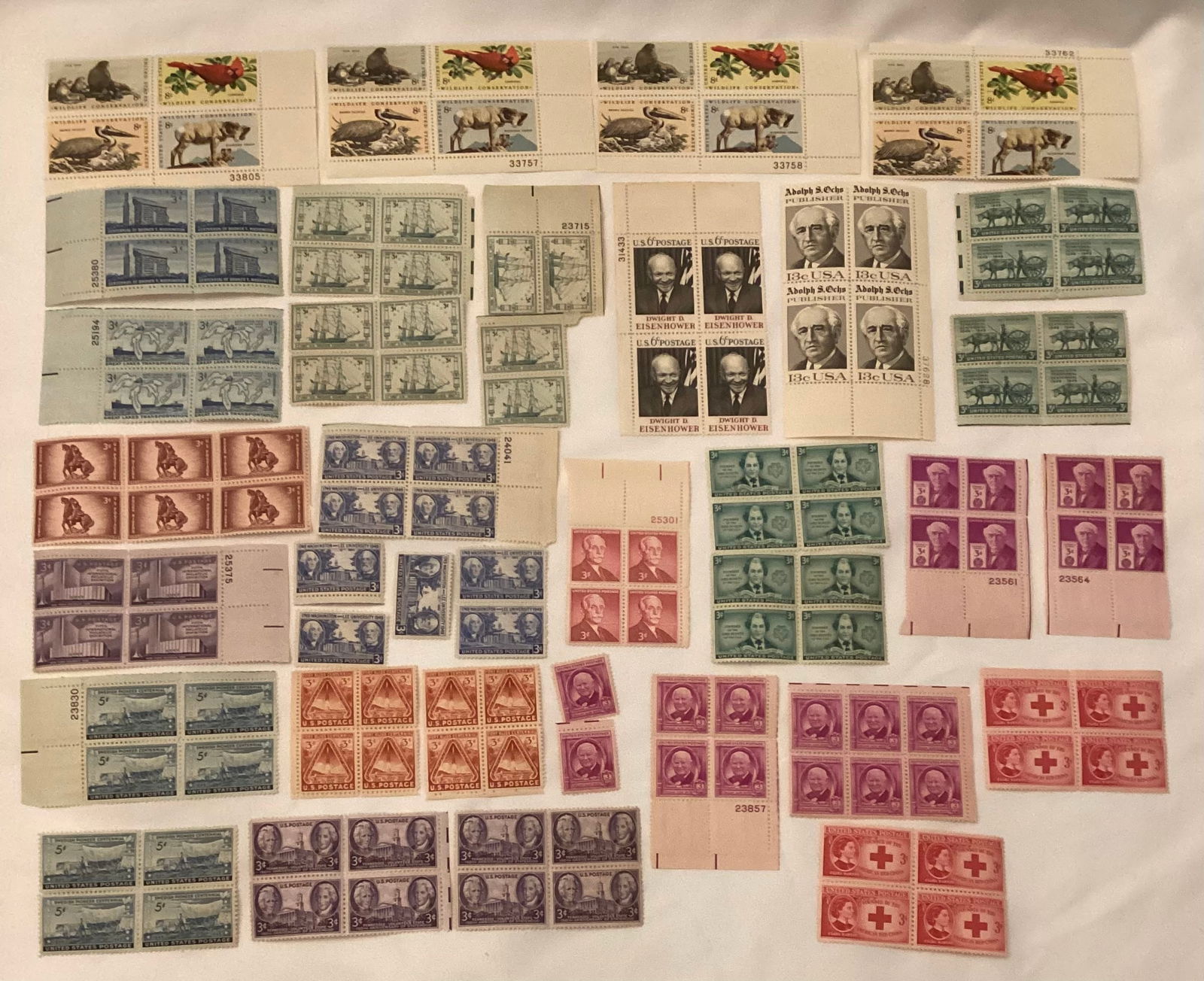 US Stamp Blocks & Stamps (1 of 3)