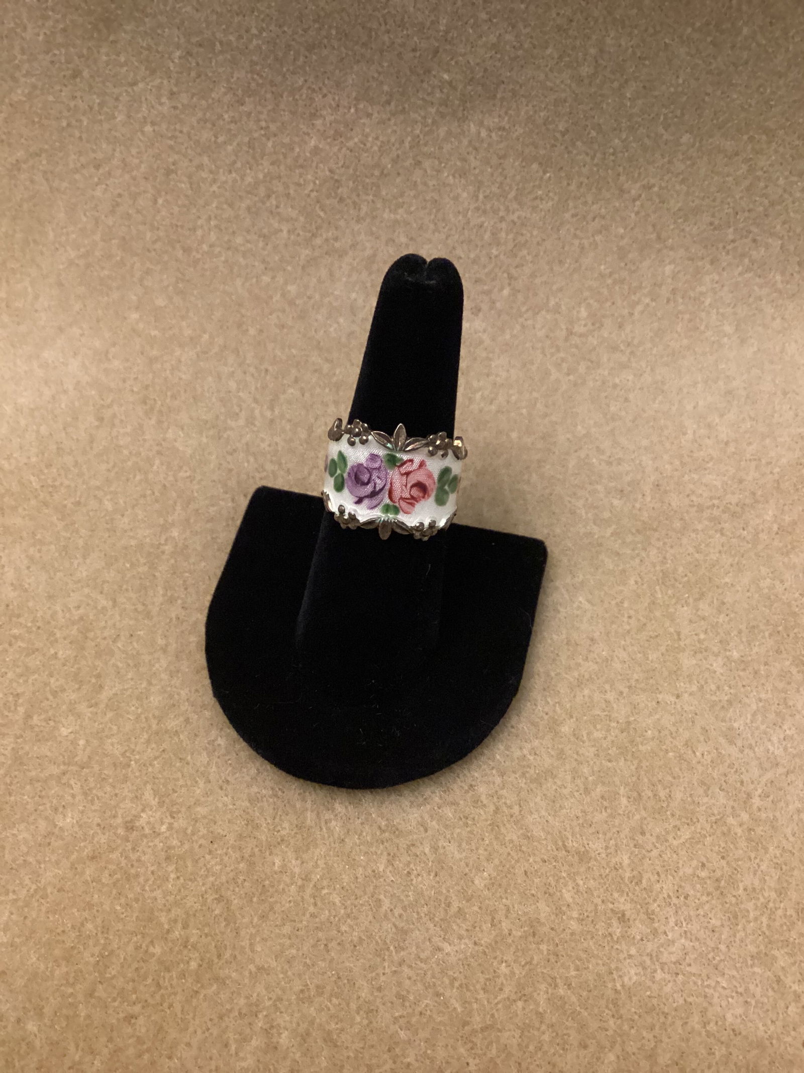 Vintage Signed Joseph Esposito Sterling Ring (1 of 5)