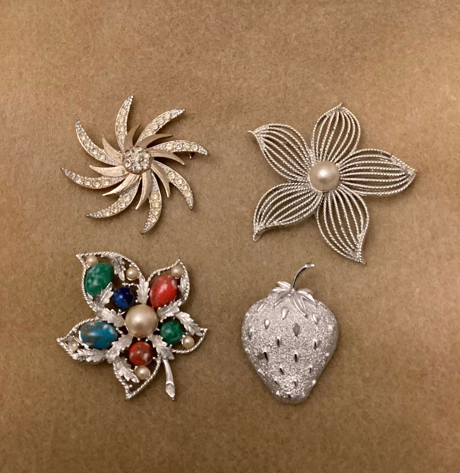 Signed Sarah Coventry Brooches (1 of 6)