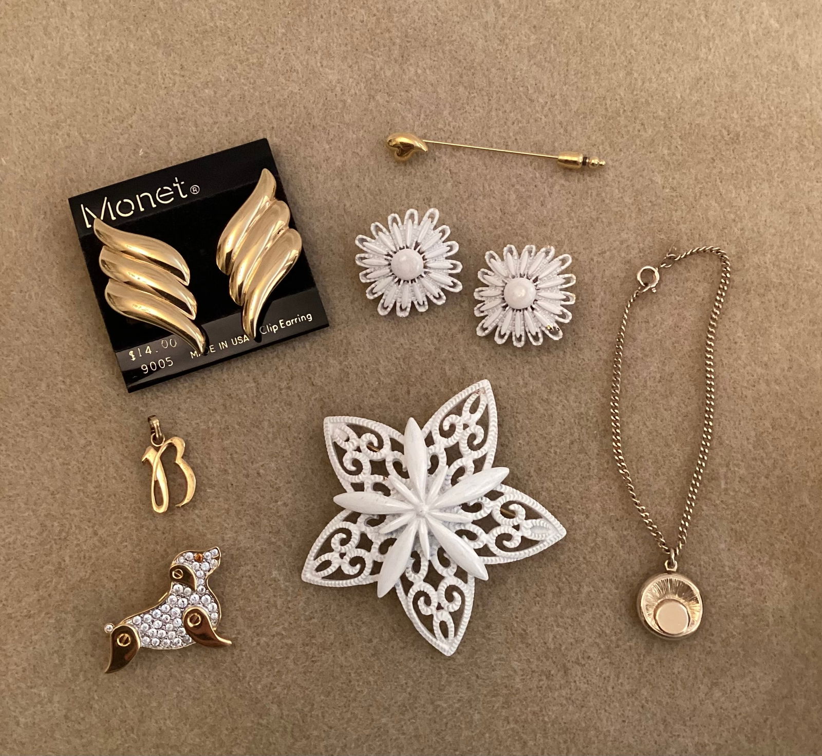 Signed Vintage Monet (1 of 5)