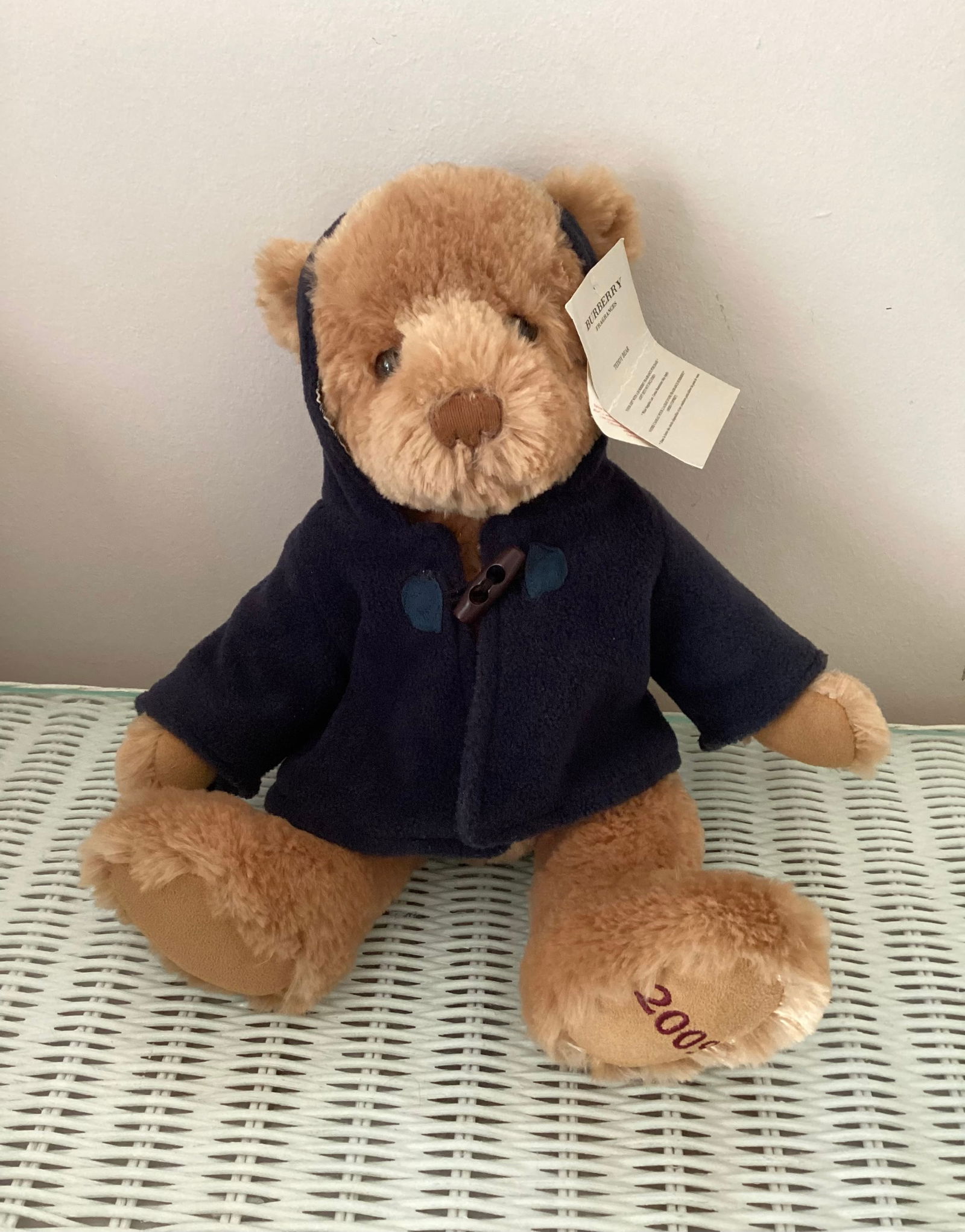 Burberry Fragrances Teddy Bear: 2009. 12.5 inches