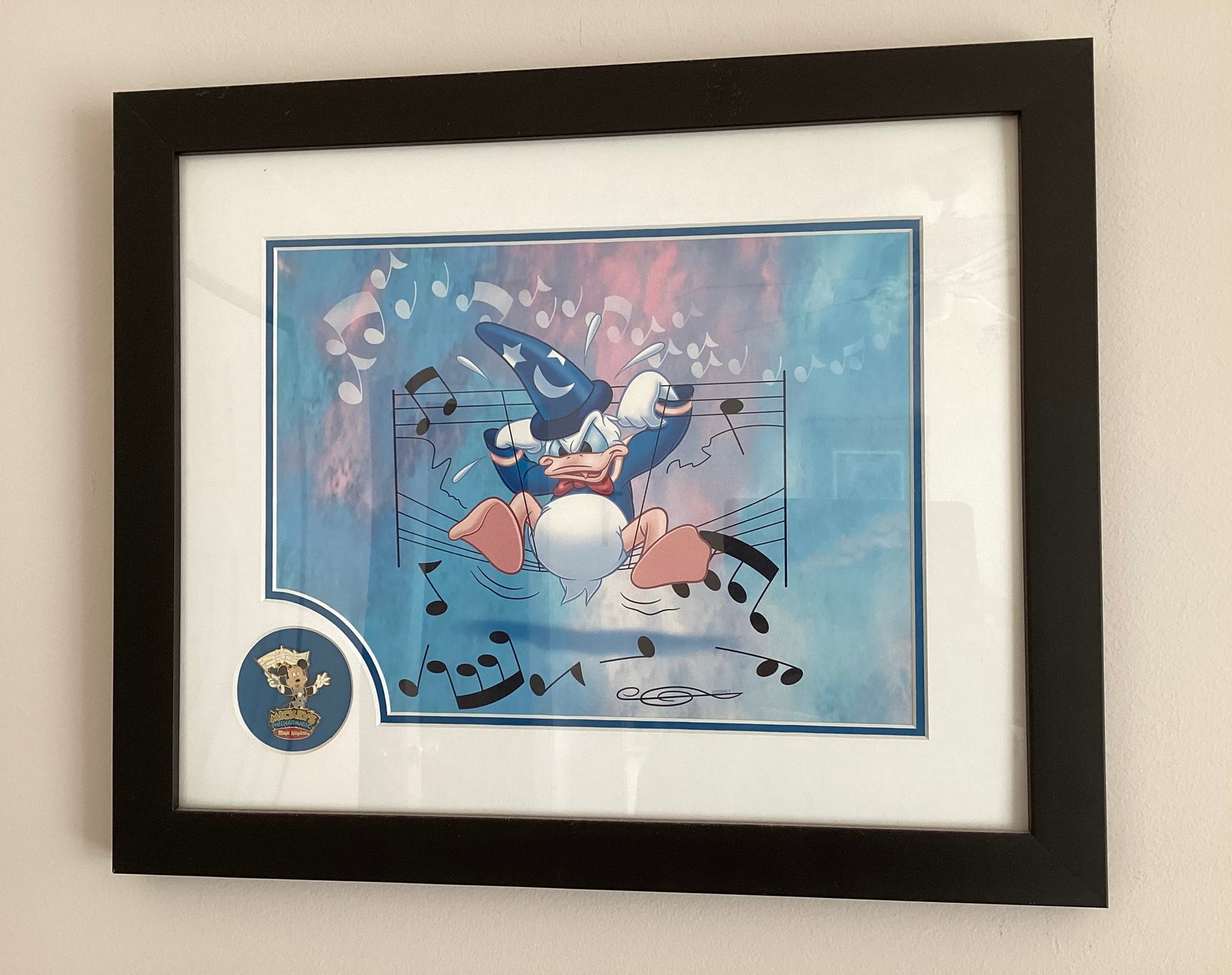 The Art of Disney Mickey’s Philharmagic Artist Proof With COA: 17.5x14.5