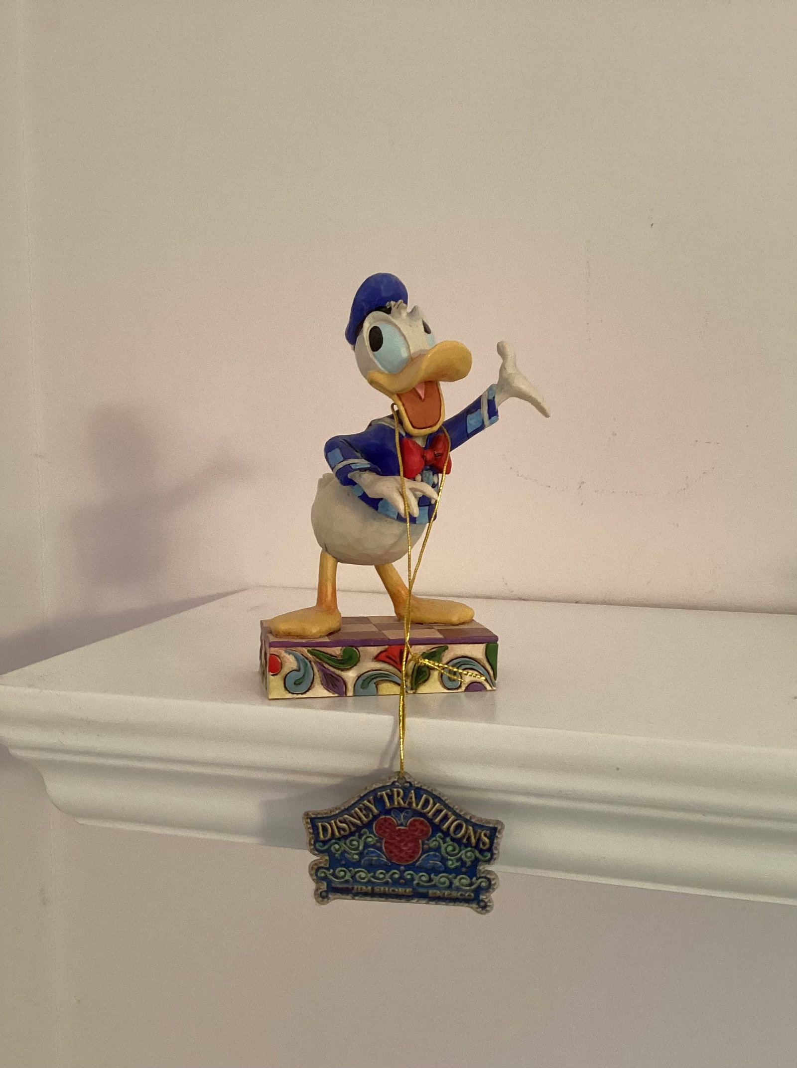 Jim Shore Disney Traditions Showcase Collection Donald Duck All Quacked Up: 4.5 inches. With Box