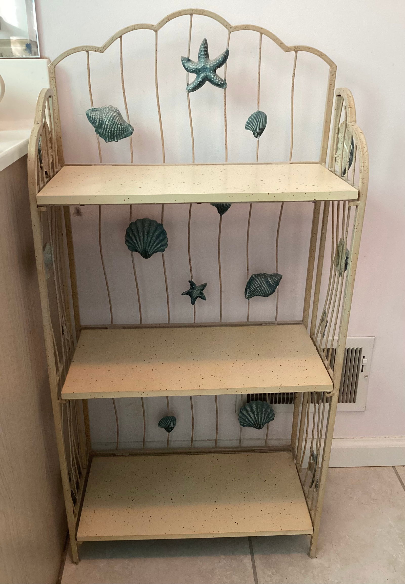 Nautical Metal Foldable Shelf (1 of 4)