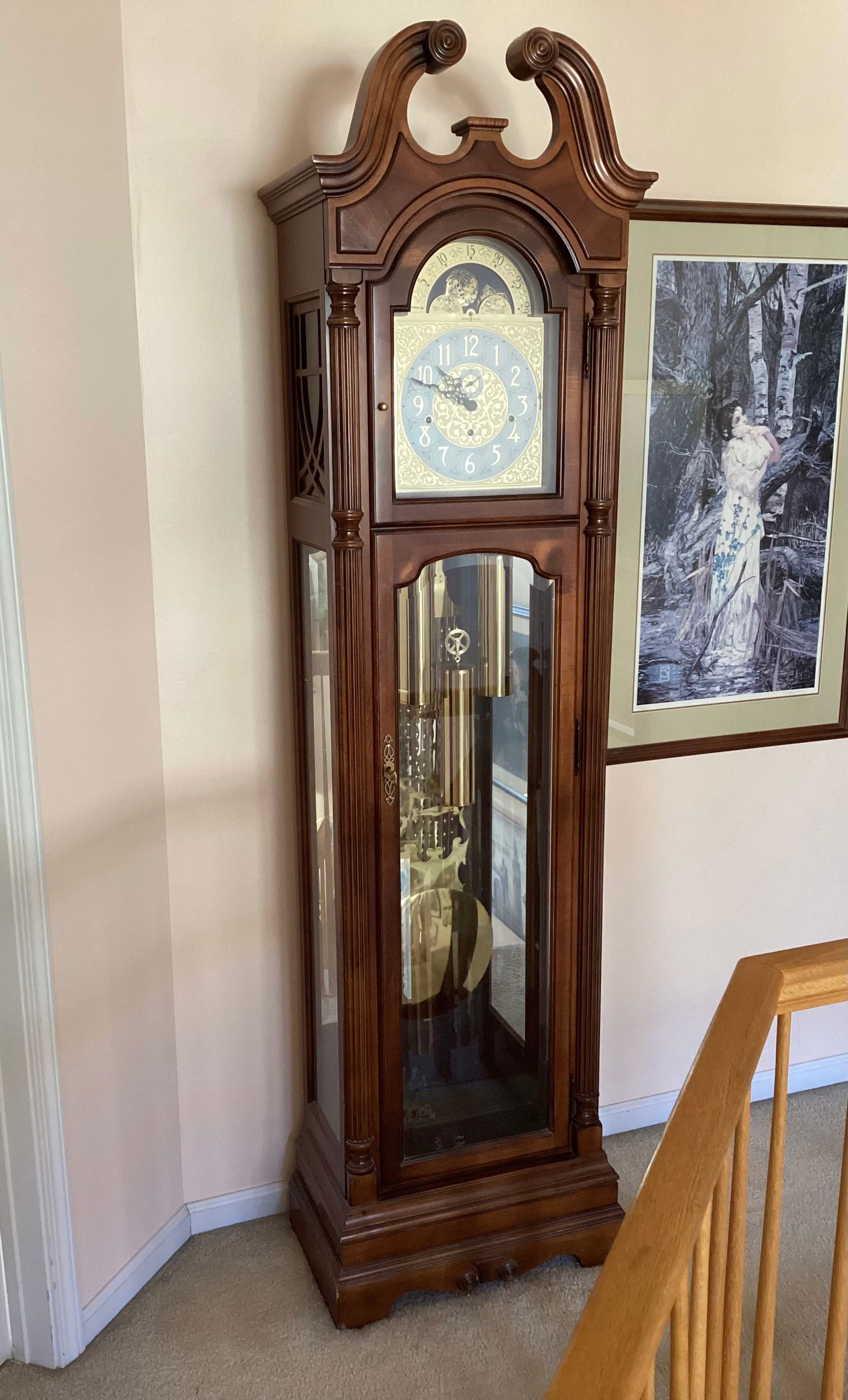 Howard Miller Grandfather Clock (1 of 5)