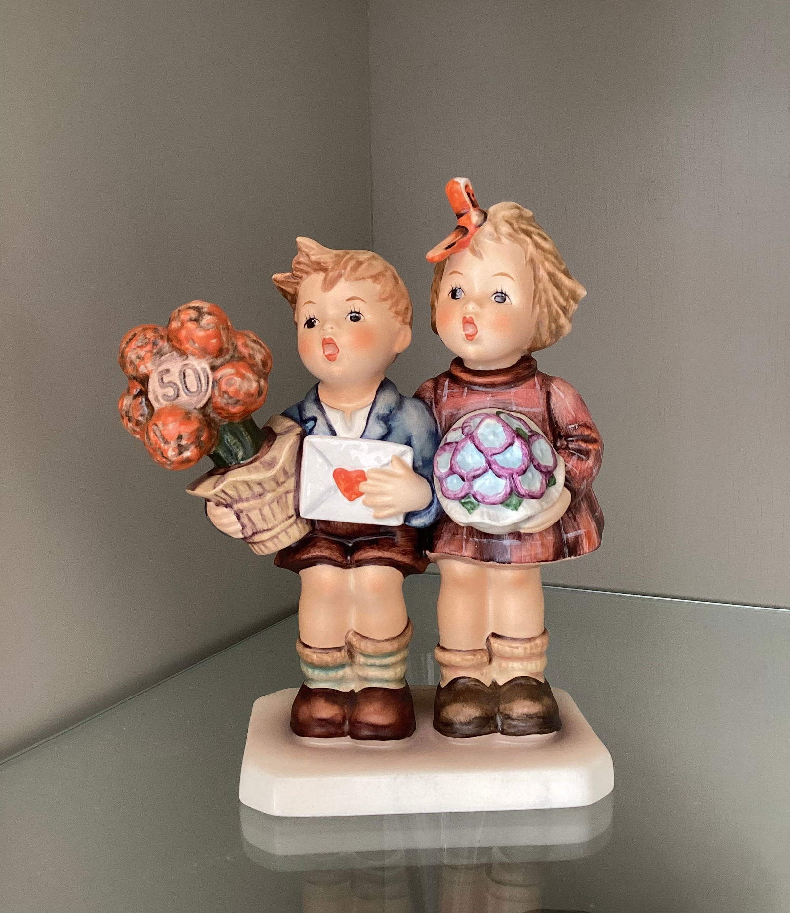 Goebel W Germany Hummel 50 Years The Love Lives On: 6.5 inches