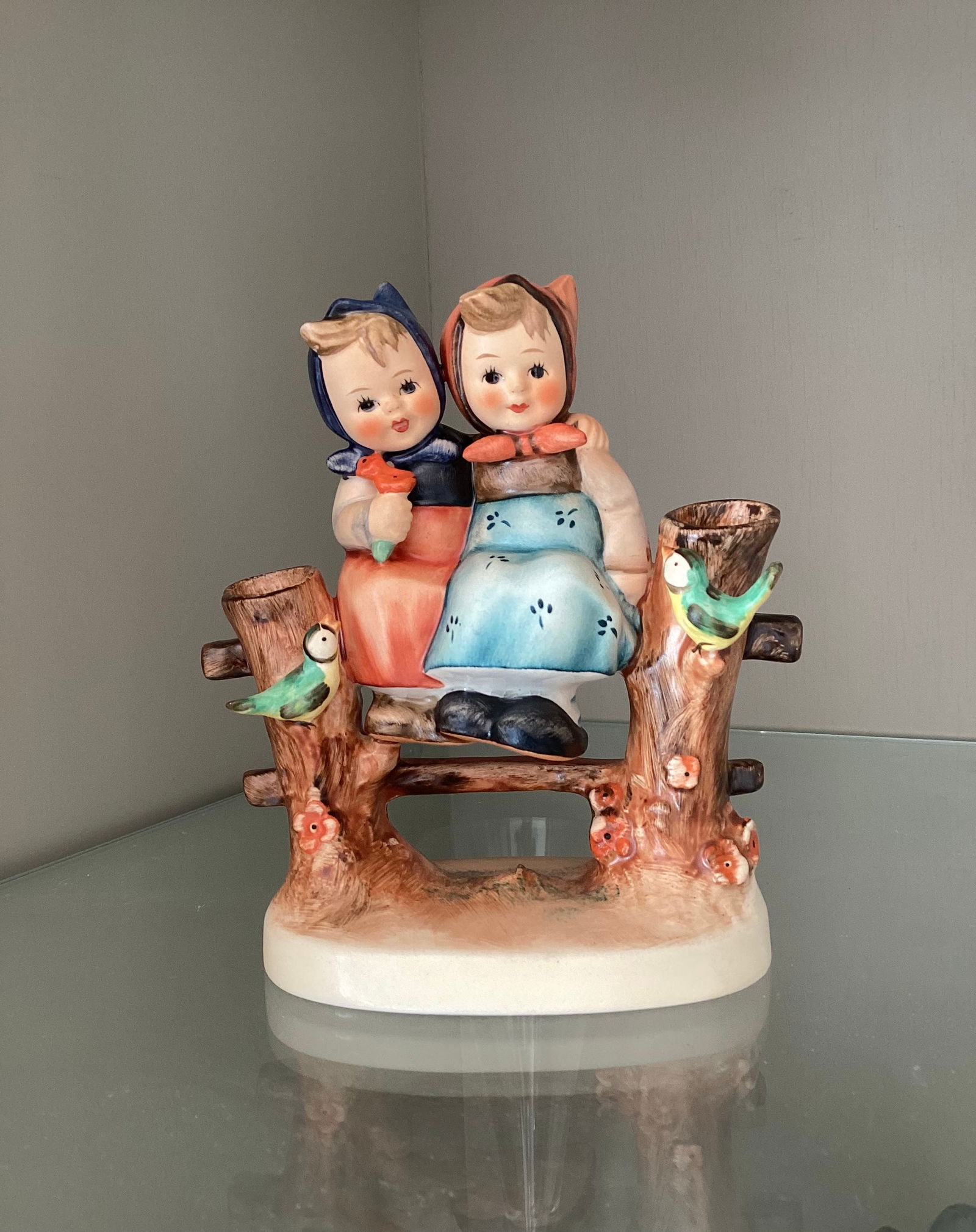 Goebel W Germany Hummel Coquettes: 5.25 inches