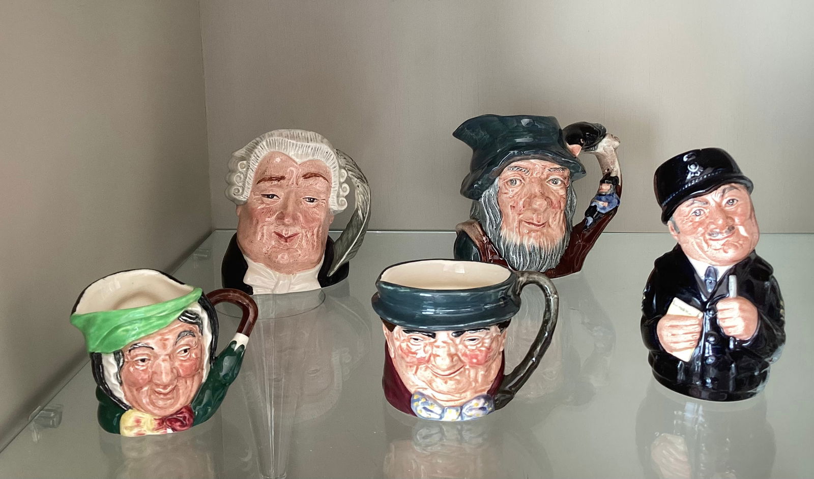 Royal Doulton Small Toby Character Mugs (1 of 5)